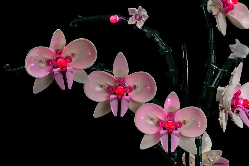 LED Lighting Kit for LEGO Orchid